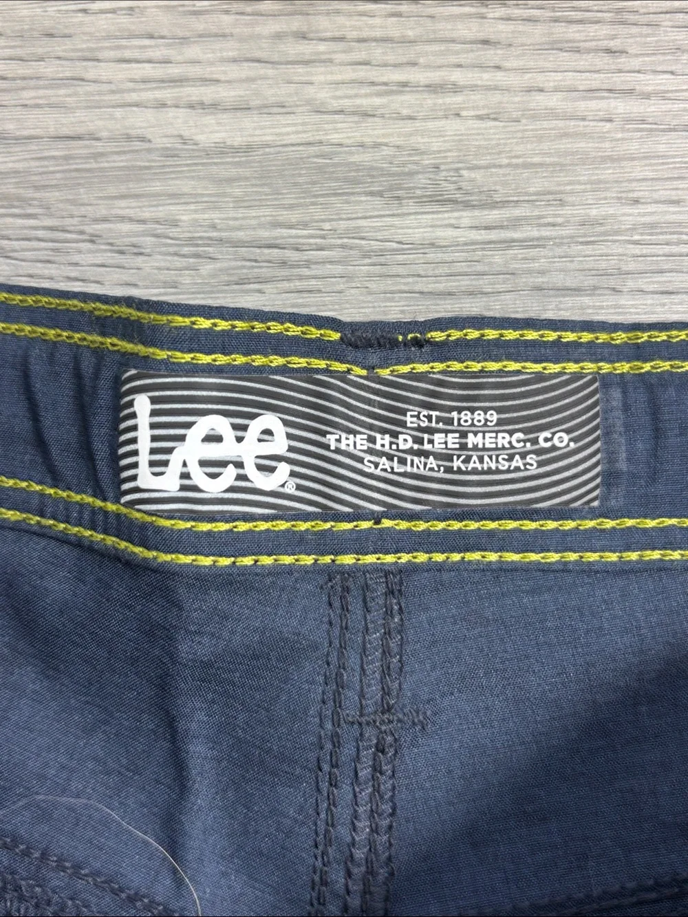 Lee Boy Proof Sure 2 Fit Blue‎ Grafton Shorts - size 10R NWT